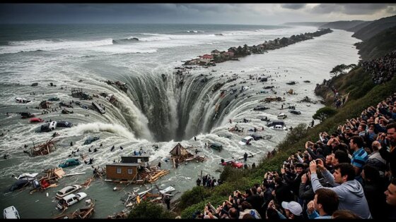 Mega Tsunami Destroys Entire City in Seconds Unbelievable Natural Disaster Short Film