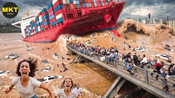 Shocking Natural Disasters Caught on Camera Incredible Moments (P4)