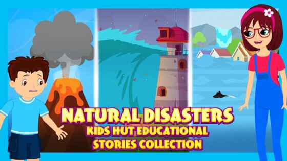 Natural Disasters - for Kids #funstories and #educationalstoriesforkids T Series Kids Hut