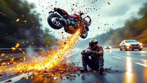 Shocking Motorcycle Crash Compilation – The Ultimate 2025 Accidents Video