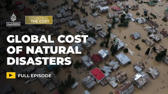 Pakistan and India: What's the global cost of natural disasters? Counting the Cost