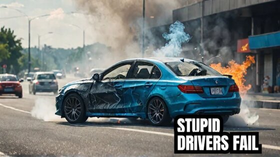 77 Horrific Car Accidents of Stupid Drivers Who Got Instant Karma