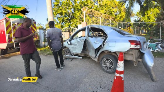 ✓ Clarendon Jamaica CRASH — Deadly Accident in Roswell District