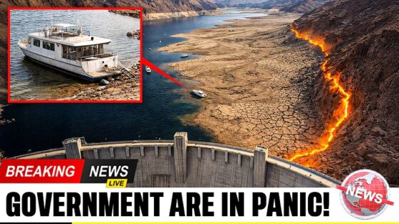 Footage From Hoover Dam Revealed The 140 Foot Decline Nobody Can Stop