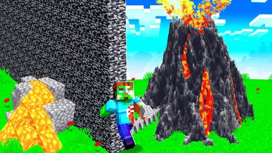 I Cheated with NATURAL DISASTERS in Minecraft Build Battle