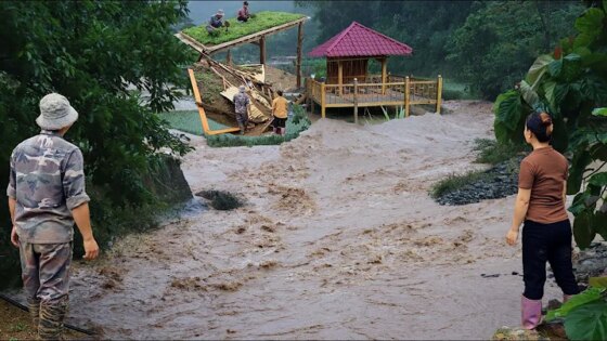 Off-Grid Life in Natural Disasters Building a House