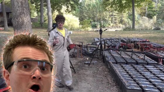 400 Car Batteries to Simulate Nuclear Accident Conditions? - Nuclear Engineer Reacts to Styropyro