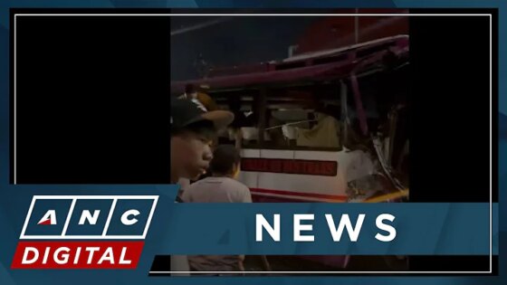 Ops of bus firm in NLEX road accident suspended; Viral overspeeding bus in La Union impounded ANC