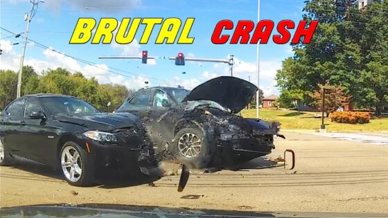 INSANE CAR CRASHES COMPILATION Best of USA & Canada Accidents - part 33