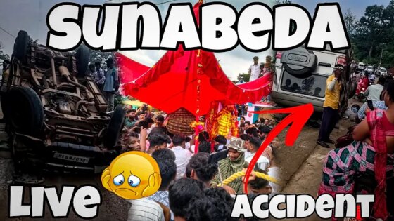 #accident SUNABEDA NE HELA LIVE CRASH MAA SUNADEI CHHATAR YATRA BOLERO TOTAL LOSS #videos