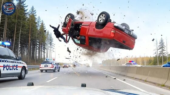 Jaw-Dropping Police Chases: Insane PITs and High-Speed Crashes So Wild You’ll Think They’re Fake #12